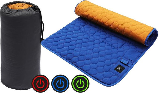TOMTOP JMS Winter-Heizmatte mit USB-Anschluss und einstellbarer Temperatur in Blau - Bild 1