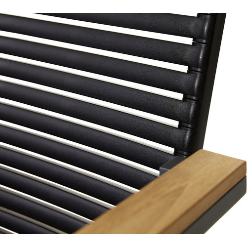 Cinas Gartenstuhl Mood Extreme aus Aluminium in Schwarz, Breite: 56,5 cm, Höhe: 84 cm - Bild 2