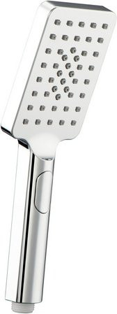 WELLWATER Handbrause Memoa mit 3 Strahlarten in Chrom und Silber - Bild 1