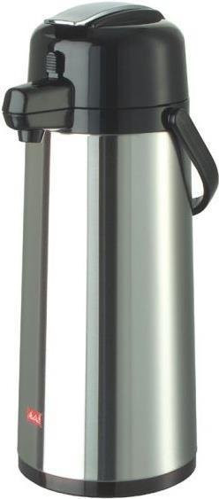 Melitta Thermosflasche aus Edelstahl in Schwarz und Silber, 2,2 l - Bild 1