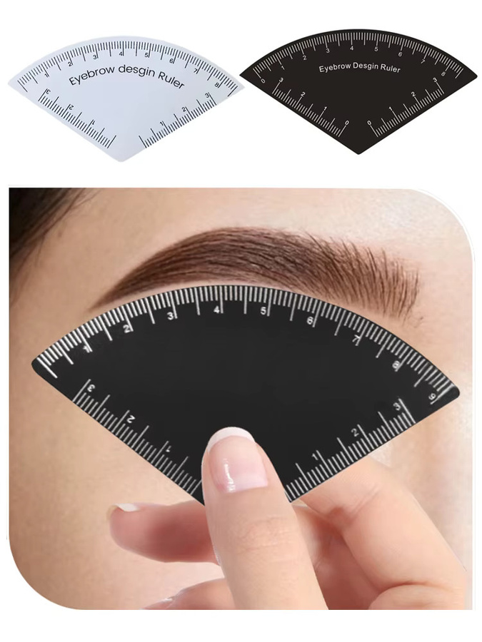MZ Beauty Augenbrauen-Lineal, Weiß, Unisex - Bild 5