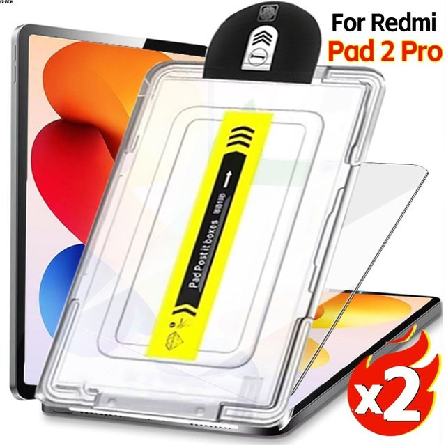Xiaomi Displayschutzfolie aus gehärtetem Glas für Redmi Pad Pro 12,1 Zoll 2025, transparent, HD-klar und kratzfest - Bild 1