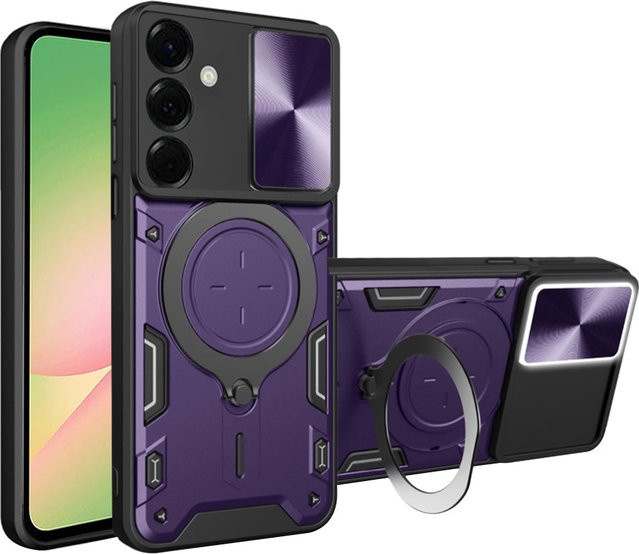 Techsuit CamGuard Pro Schutzhülle für Samsung Galaxy A56 in Lila - Bild 1