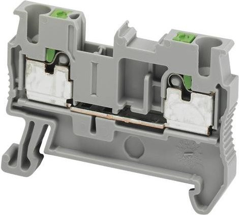 Schneider Electric NSYTRP22 Steckklemme, Grau, 50 Stück - Bild 1