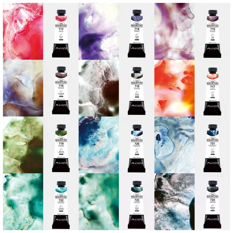 MAIRTINI Master Grade Layered Color Aquarellfarbe in Multicolour, 5 ml - Bild 6