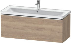 Duravit Waschtischunterschrank D-Neo in Braun, B/T/H: 118,4 x 45,2 x 44,0 cm - Bild 1