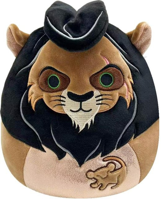 Squishmallows König der Löwen Scar, Kuscheltier, 20cm - Bild 1