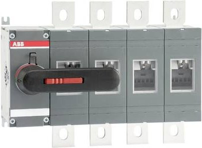 ABB OT800E04K Lasttrennschalter 800A 1000V in Schwarz und Grau - Bild 1