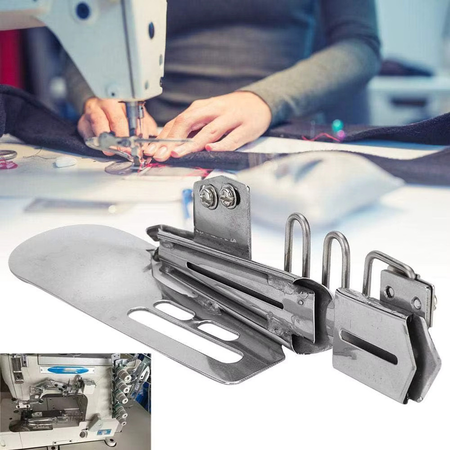 Flacher Stahl Binder für industrielle Nähmaschinen in Silber - Bild 4
