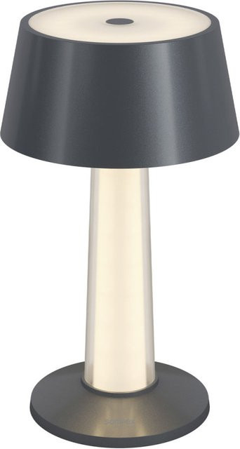 Sompex LULU Akku-Tischleuchte in Graphit, dimmbar mit LED und Touch-Bedienung, Durchmesser: 11 cm, Höhe: 19,3 cm - Bild 1