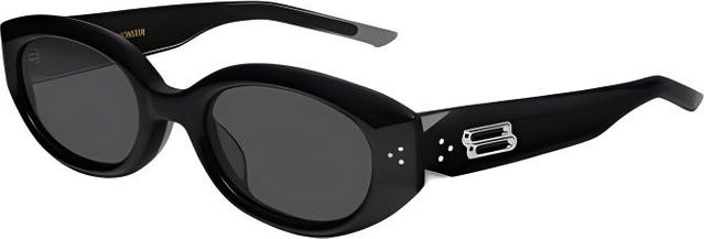 Gentle Monster VOID-01 Sonnenbrille, Unregelmäßige Form, Schwarz, Unisex, Vollrand, Acetat - Bild 1