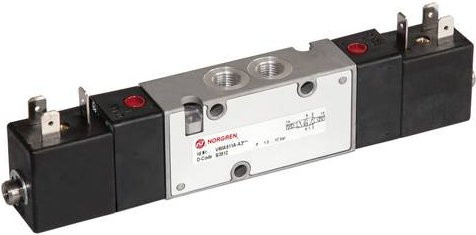 IMI Norgren Wegeventil V61B711A-A213J in Schwarz, Druckbereich 3 bis 10 bar - Bild 1