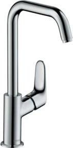 Hansgrohe Focus Waschtisch-Einhebelmischer in Chrom mit Schwenkauslauf - Bild 1
