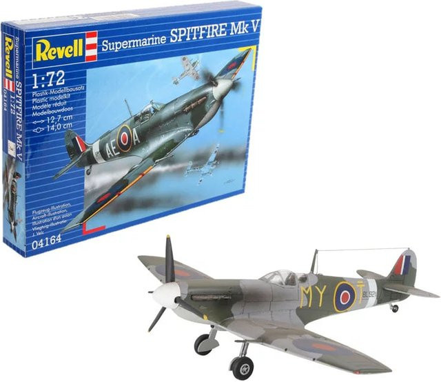 Revell Spitfire Mk.V, Modellbau, 1:72, ab 10 Jahren - Bild 1