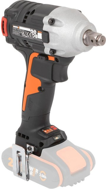 Worx 20 V Akku-Schlagschrauber WX272.9 Solo in Orange mit Worx Powershare Technologie - Bild 1