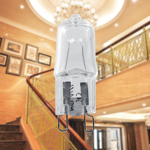 YOUTHINK Halogen Glühbirnen G9 Basis, 10 Stück, 40W, 120V, warmweiß, transparent - Bild 1