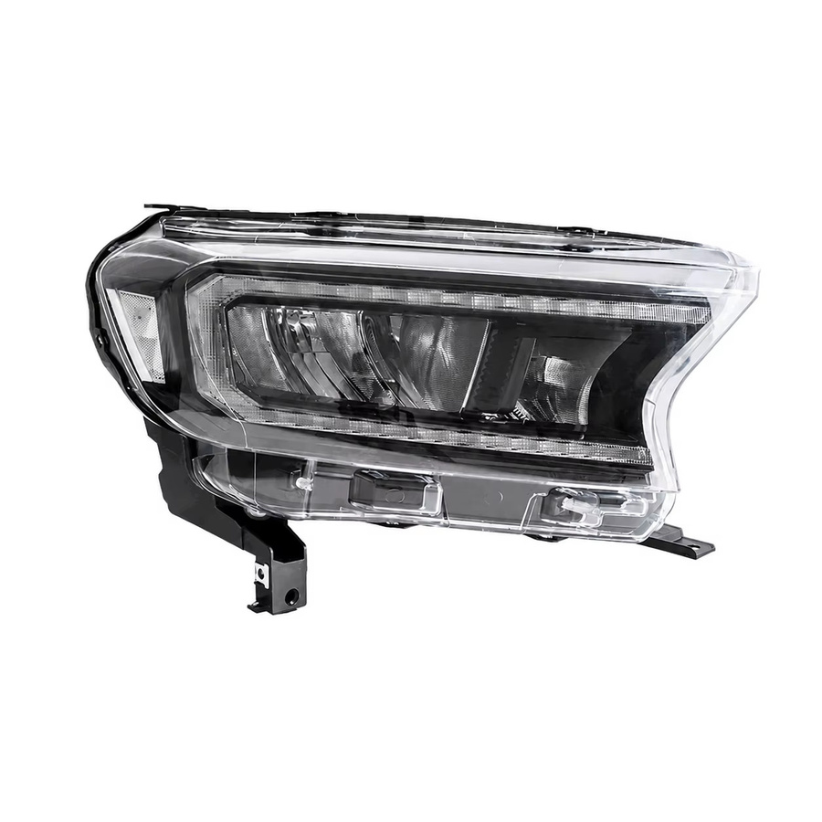 SHXI LED-Matrix-Projektionsscheinwerfer für Ford Ranger T6 Facelift 2015-2021 mit DRL und sequenziellem Blinker, Schwarzes Gehäuse, Linkslenker - Bild 6