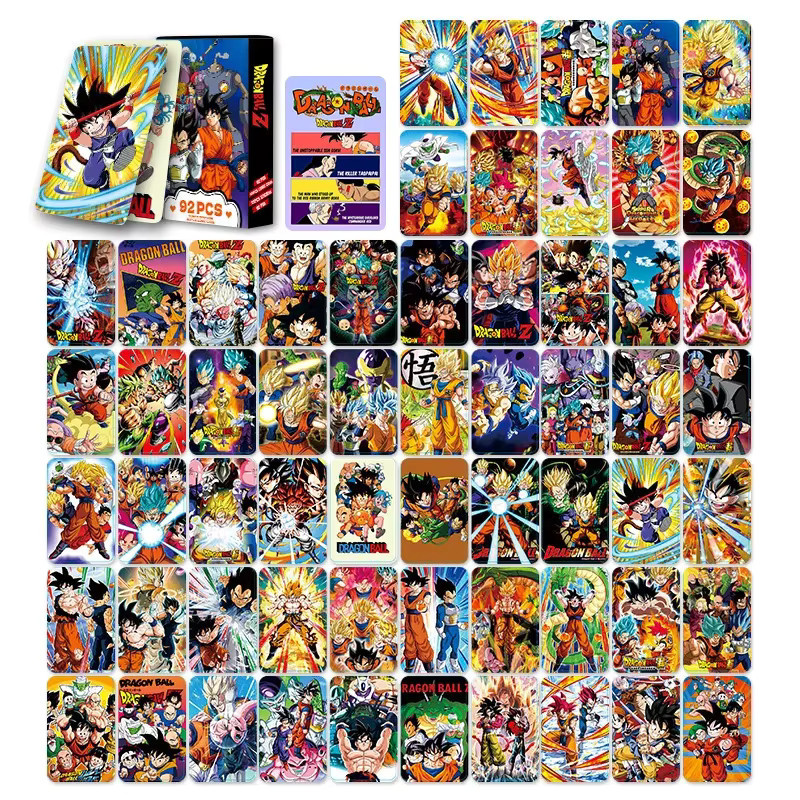 Bandai Dragon Ball, Kleine Anime-Karten, 92-teiliges Set - Bild 4