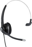 snom A100M On-Ear Headset kabelgebunden Schwarz mit RJ9 Anschluss - Bild 1