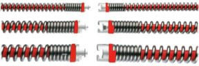 Rothenberger Rohrreinigungsspirale S-SMK in Rot mit 22 mm Durchmesser und 4,5 m Länge - Bild 1