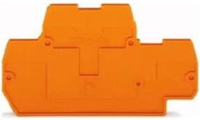 WAGO Abschluss- und Zwischenplatte 2mm in Orange 870-519 - Bild 1
