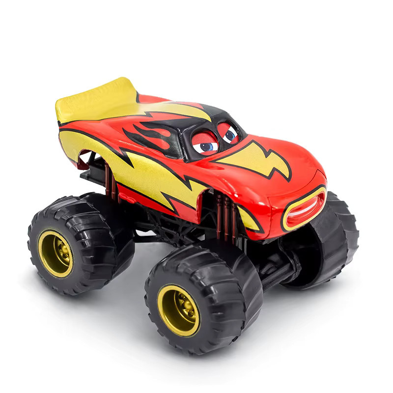 TAKARA TOMY Disney Pixar Cars Monster Truck Tormentor Mater Frightening McMean Lightning McQueen I-Screamer Wrestler, Modellautos - Bild 2