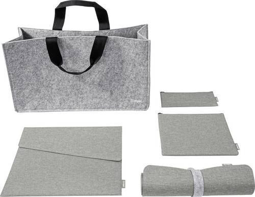 Sigel Notebook Tasche BAB01 für 15,6 Zoll in Hellgrau - Bild 1