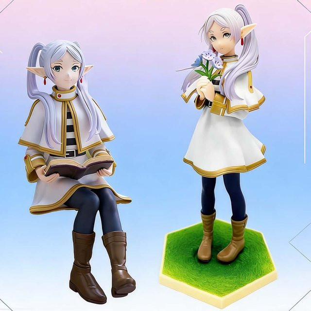 Bandai Frieren Actionfigur, Sitzende Fern, Einzelfigur, Kunststoff - Bild 1