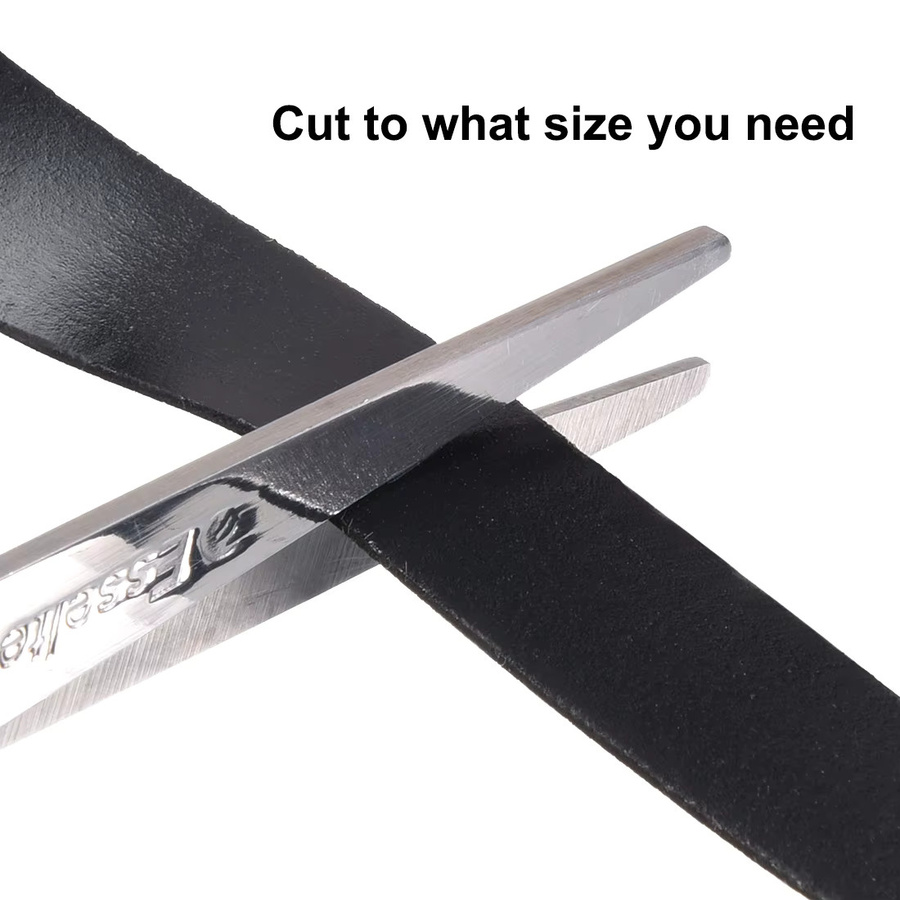 Uxcell Dichtungs-Schaumstoffband Set, 2 Stück, Selbstklebend, Schwarz, Breite: 5-50 mm, Dicke: 1-5 mm, Länge: 3-5 m - Bild 4