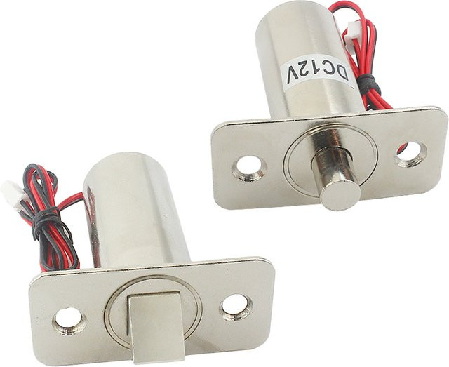 SARY Elektrisches Riegelschloss DC12V/24V für Holztüren und Edelstahltüren zur verdeckten Zugangskontrolle - Bild 1