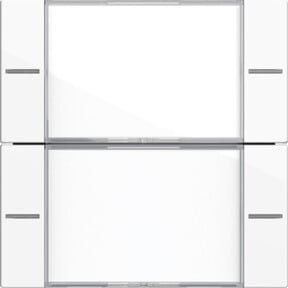 Gira Wippenset 2-fach BSF Tastsensor Reinweiß - Bild 1