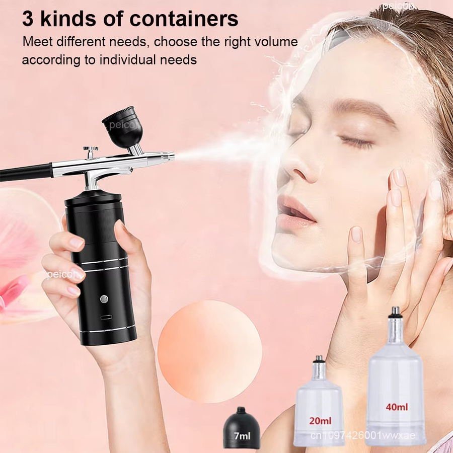 Cooskr Airbrush Mit Kompressor, Schwarz - Bild 4