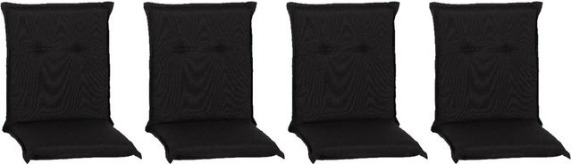 Beo Sitzauflage Trabzon für Niedriglehner, 4er-Set, Anthrazit, B/T/H: 98 x 46 x 8 cm - Bild 4