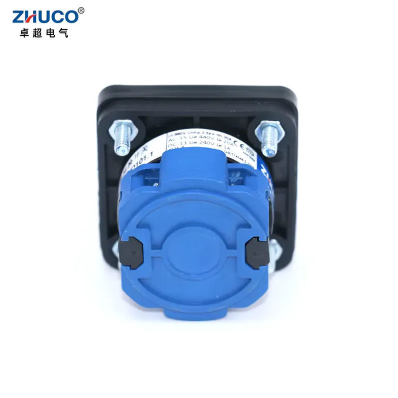ZHUCO SZW26/LW26-20 Ein-Aus-Ein Stromversorgungsschalter 20A 660V 1-poliger 3-Gang Mechanischer Umschalter Universeller Nockenschalter für Motoren - Bild 3