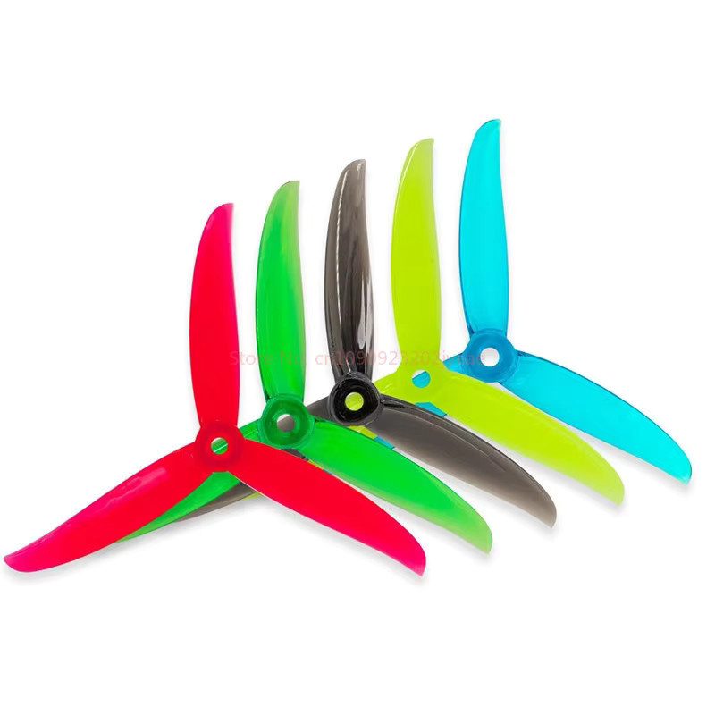 Gemfan 5136 5 Zoll 3-Blatt FPV-Propeller, Grün, Kunststoff - Bild 3