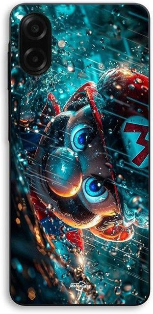 Samsung Galaxy A06 Handyhülle Maniacase mit Super Mario Fanart in Schwarz und Multicolour - Bild 1