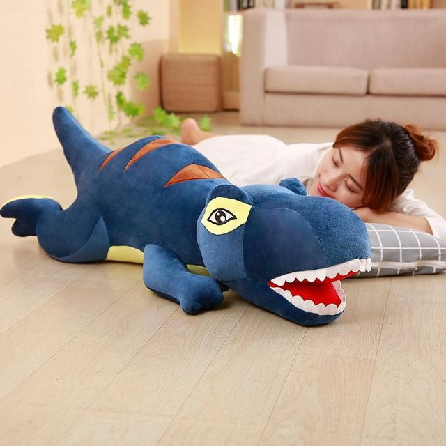 Binchi Keji Travel Dinosaurier Plüschtiere, Tyrannosaurus Kissen, 1-teiliges Set, ab 12 Jahren - Bild 1