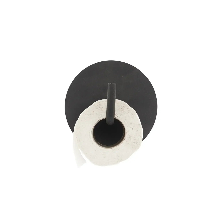 House Doctor Toilettenpapierhalter Text in Schwarz - Bild 1