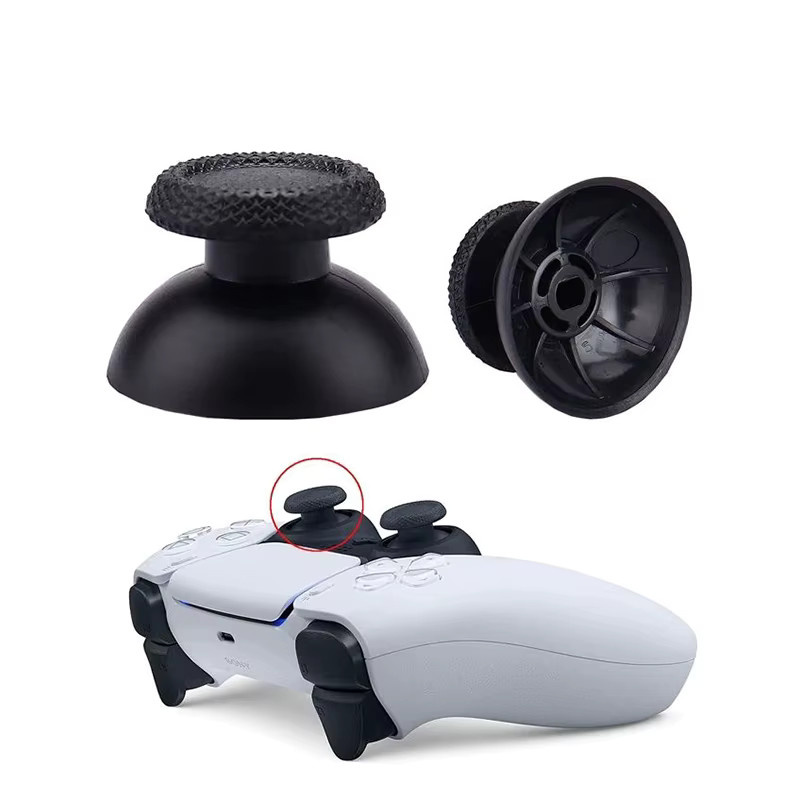 JCD 3D Simulation Vertikale Pol Thumb-Stick Grip Abdeckung und Ersatzteile für PS5 Controller, Schwarz, 2-20 Stück - Bild 5