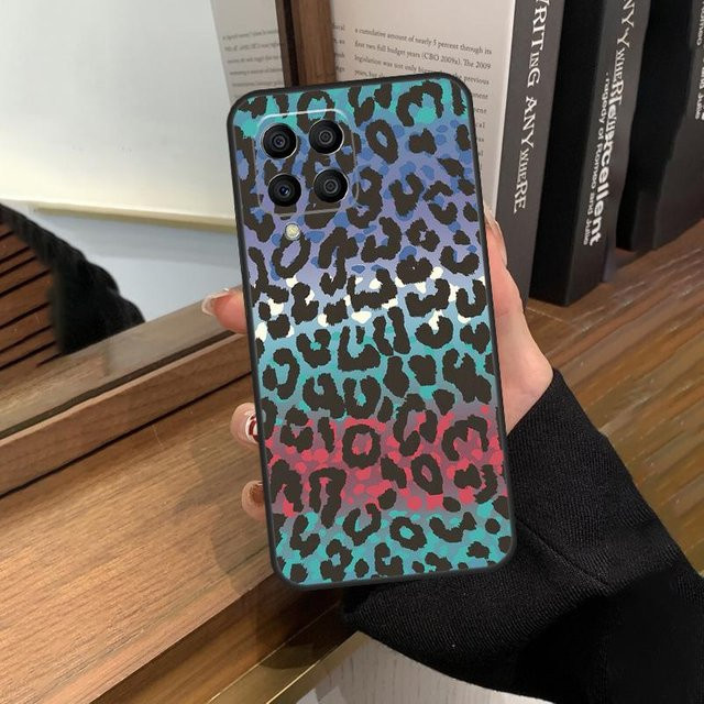 Leopard Print Handyhülle für Samsung Galaxy M-Serie (M32, M52, M12, M22, M13, M23, M33, M53, M14, M34, M54, M31, M51, M20, M31s, M30s) in Multicolour - Bild 1