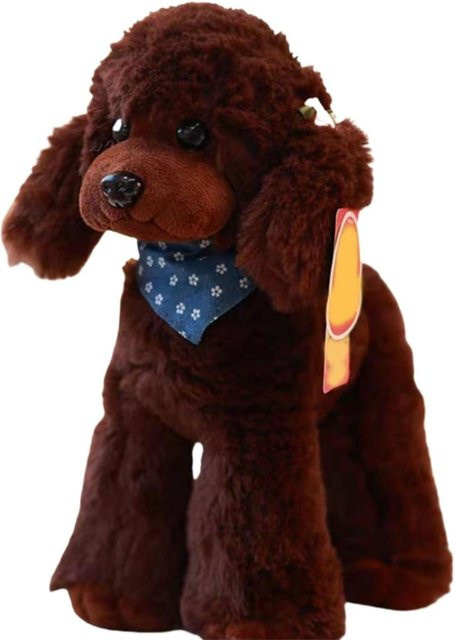 Binchi Keji Travel Pudel-Teddy-Hund, Stofftier, Plüschtier, hellbraun, ab 0 Jahren - Bild 1