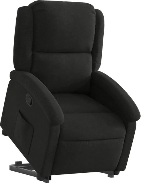 vidaXL Relaxsessel mit Aufstehhilfe Modell 15 in Schwarz aus Stoff mit Armlehnen - Bild 1