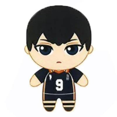Yiran toy 1 Haikyuu!! Plüsch-Schlüsselanhänger Hinata Shoyo Tobio Kageyama Baumwollpuppen-Anhänger - Bild 2