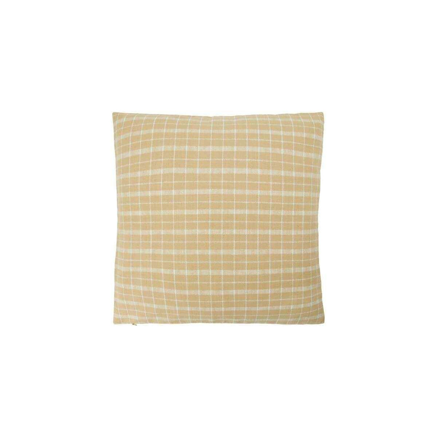 House Doctor Kissenbezug Thame aus Baumwolle, Farbe Sand, B/T: 50 x 50 cm - Bild 1