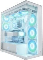 ARCTIC Xtender VG Tower-Gehäuse in Weiß mit transparentem Seitenteil - Bild 1