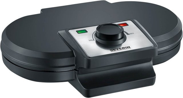 Severin Duo-Waffeleisen WA 2106 in Schwarz mit 1.200 W - Bild 1