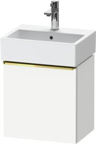 Duravit Waschtischunterschrank D-Neo in Weiß Hochglanz mit 1 Tür, Wandmontage, B/T/H: 43,4 x 32,2 x 44 cm - Bild 1