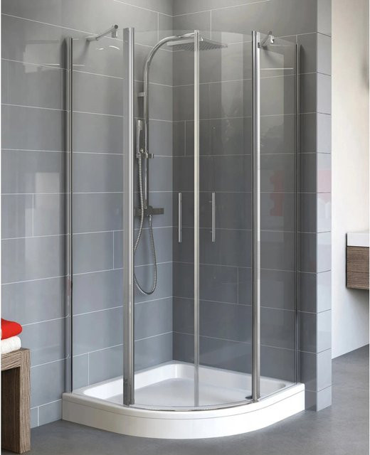 Schulte ExpressPlus Runddusche AlexaStyle2.0 mit Duschwanne B/T: 80 x 80 cm - Bild 1