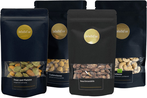 Jalall D’or Salzige Nüsse-Set 480 g