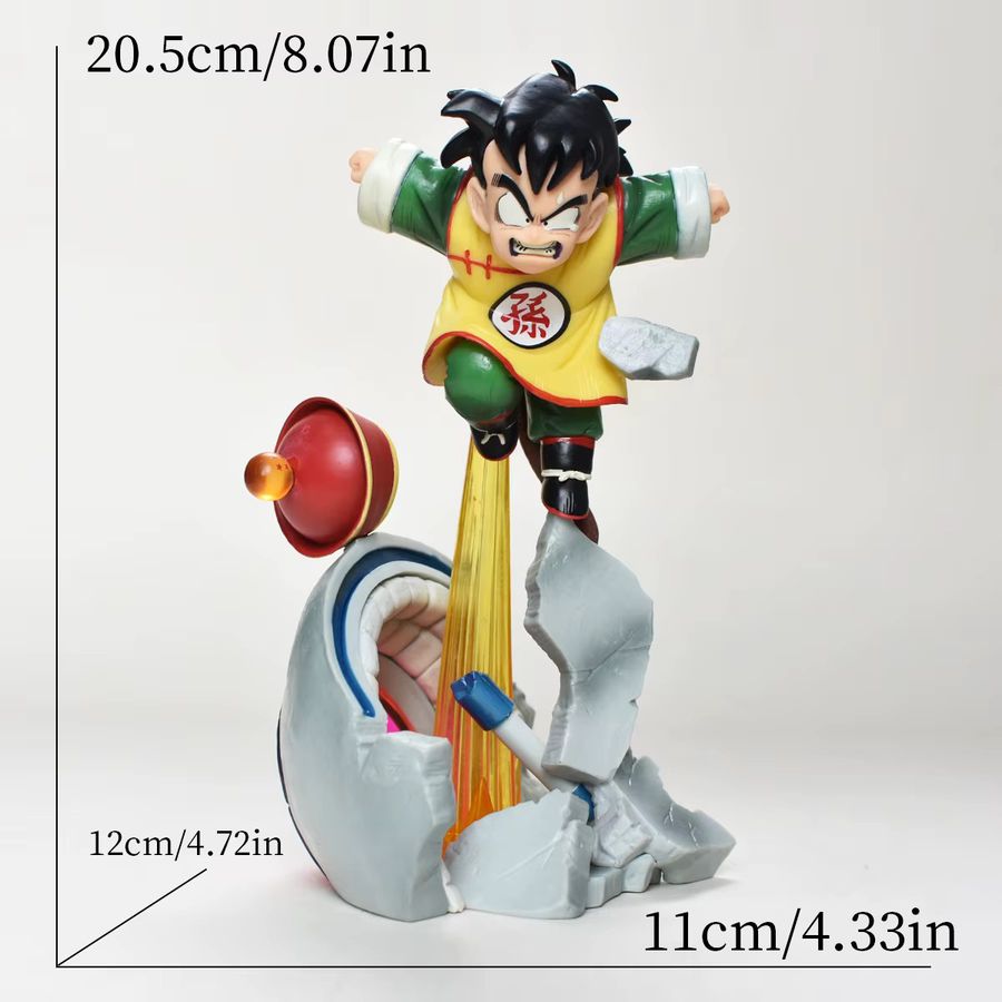 Bandai Dragon Ball Z Gohan Anime Figur aus PVC, Höhe: 20,5 cm - Bild 2